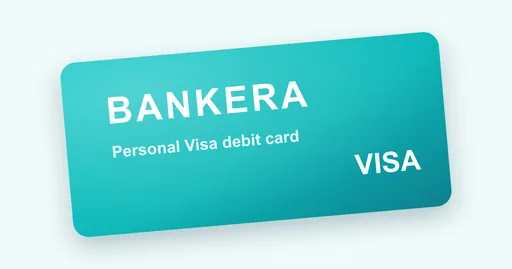 Bankera Personal Visa Visa EUR card