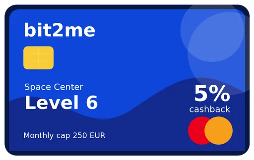 Bit2Me Space Center Level 6 Space Center Level 6 Mastercard EUR card