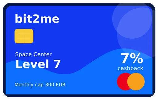 Bit2Me Space Center Level 7 Space Center Level 7 Mastercard EUR card