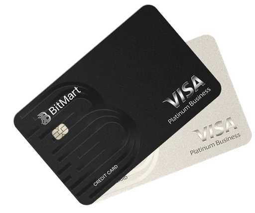 BitMart Crypto Prepaid Card Mastercard / Visa USD card