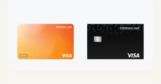 Bit.Store Card Visa / Mastercard EUR card