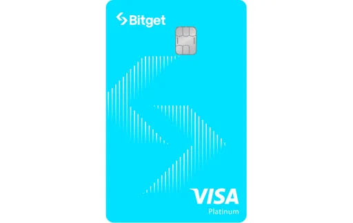 Bitget Card Multi-Asset Visa USD card