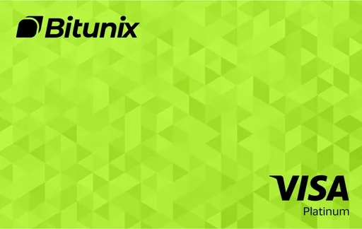 Bitunix Visa Card Visa USD card