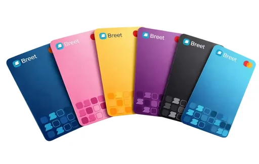 Breet Virtual Crypto Dollar Card Mastercard USD card