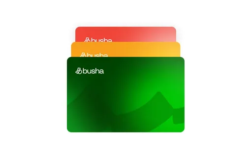 Busha Debit Card USD card