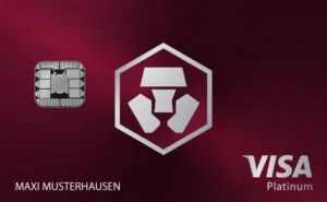 Crypto.com Ruby Steel Visa CAD card