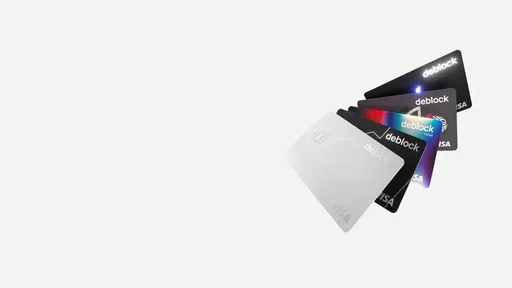 Deblock Native Native Visa EUR card