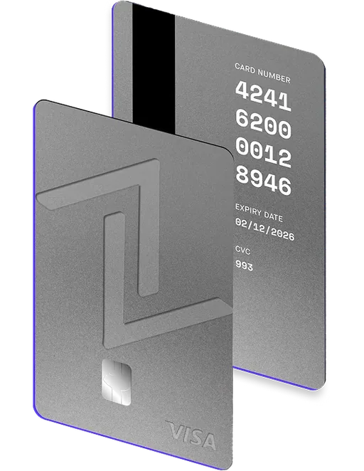 Fizen Frontier Card Visa USD card