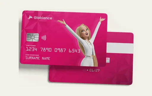 Globiance Tier 2 Debit Card Visa / Mastercard EUR card