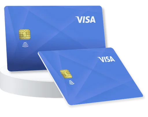 Guarda Plastic Card Visa EUR card