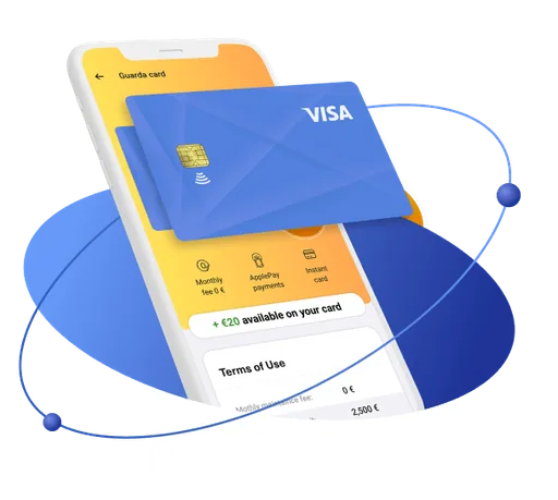 Guarda Virtual Card Visa EUR card