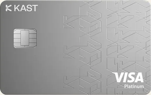 KAST Standard Card Standard Visa USD card