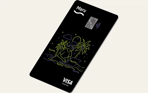 Meru International Visa Card Visa USD card