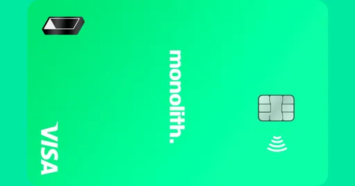 Monolith Debit Card Visa EUR card