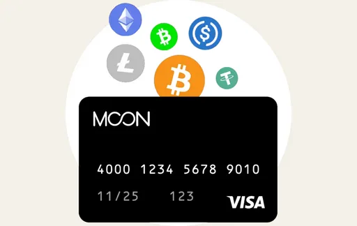 Moon Visa Virtual Card Visa USD card