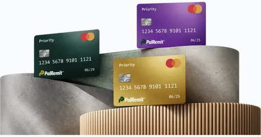 Palremit Physical and Virtual Mastercard Debit Cards Mastercard FIAT/CRYPTO card