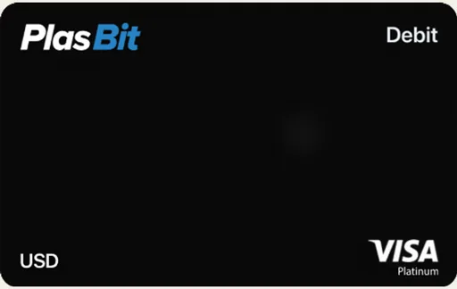 PlasBit Virtual USD Card Visa / Mastercard USD card