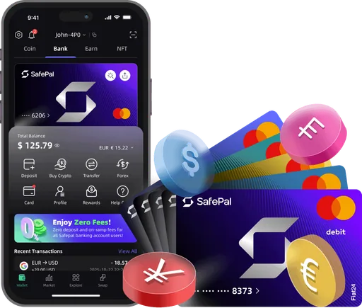 SafePal Mastercard Mastercard EUR card