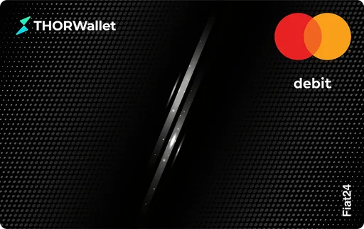 THORWallet Mastercard USD Premium Gold Mastercard USD card