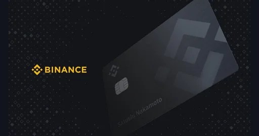 Binance Card Visa BRL card