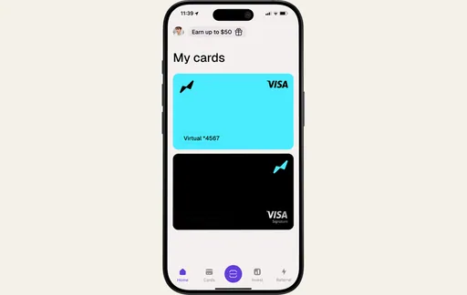 Offramp Visa USD card
