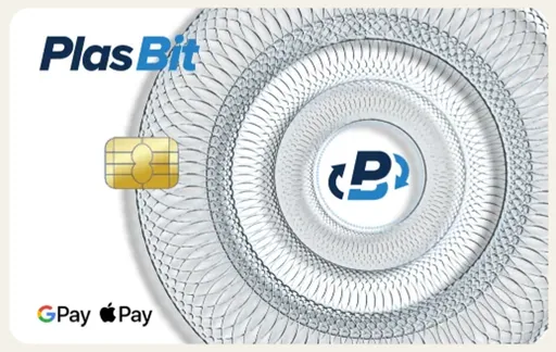 PlasBit Visa / Mastercard USD card